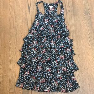 Xhilaration ruffled floral dress